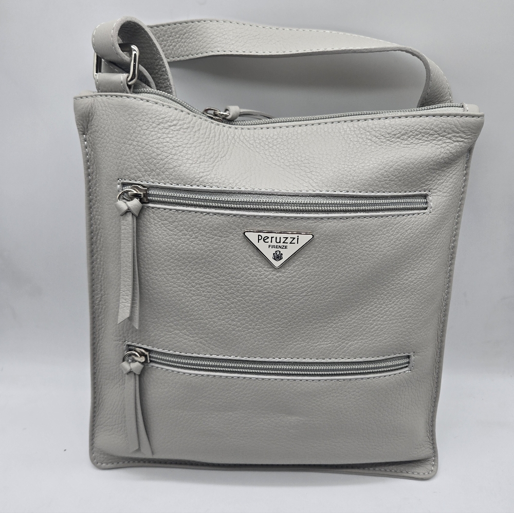 Peruzzi Firenze Leather Crossbody Bag